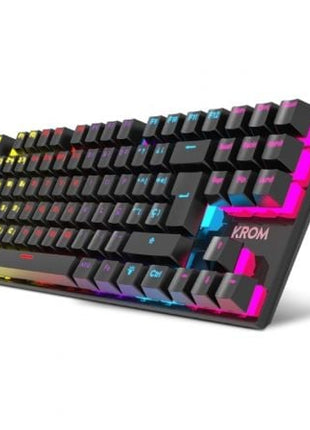 Teclado Gaming Mecánico Krom Kasic TKL/ Negro - Tiensol