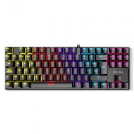 Teclado Gaming Mecánico Krom Kasic TKL/ Negro - Tiensol