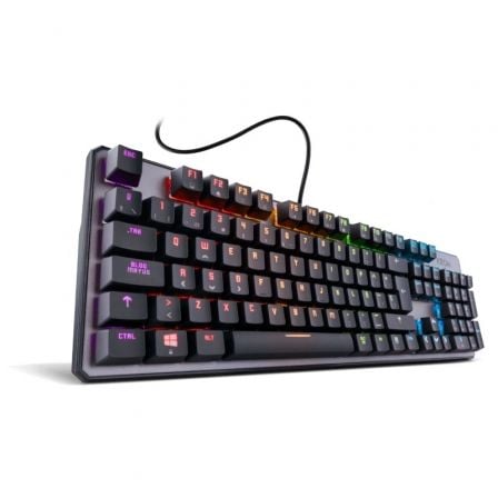 Teclado Gaming Mecánico Krom Kernel/ Negro - Tiensol