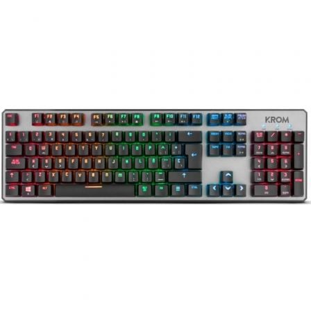 Teclado Gaming Mecánico Krom Kernel/ Negro - Tiensol