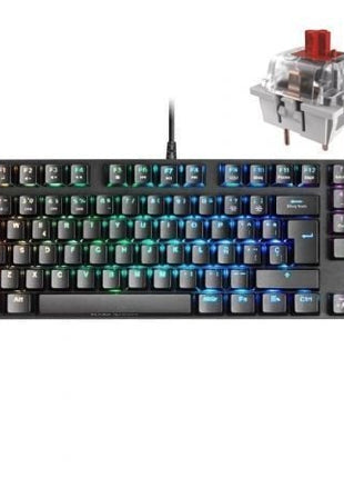 Teclado Gaming Mecánico Mars Gaming MKREVOPRORES/ Switch Rojo - Tiensol