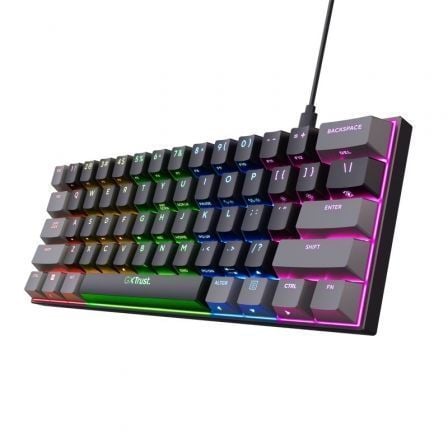 Teclado Gaming Mecánico Trust Gaming GXT 867 Acira - Tiensol