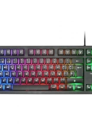 Teclado Gaming SemiMecánico Mars Gaming MK023/ Negro - Tiensol