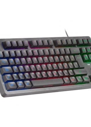 Teclado Gaming SemiMecánico Mars Gaming MK023/ Negro - Tiensol