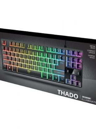 Teclado Gaming Trust Gaming GXT 833 Thado - Tiensol