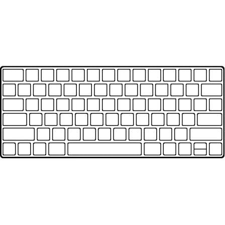 Teclado Inalámbrico Apple Magic Keyboard con Touch ID/ Plata - Tiensol