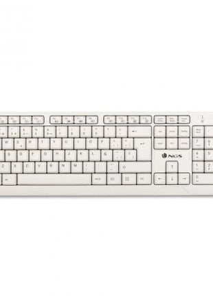 Teclado NGS Spike/ Blanco - Tiensol