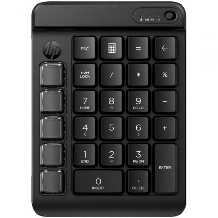 Teclado Numérico Inalámbrico HP 435 Programable/ Negro - Tiensol