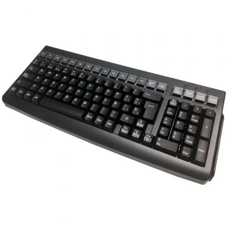 Teclado Pos Reducido Mustek MKB - 800M Con Banda Magnética/ Negro - Tiensol