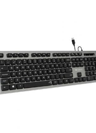 Teclado Subblim Wired Ergo Keys Silent Flat HQ/ Gris - Tiensol