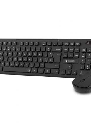 Teclado y Ratón Inalámbrico Subblim Combo Business Slim CSSW10/ Negro - Tiensol