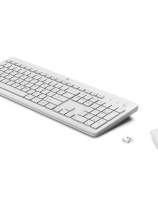 Teclado y Ratón Inalámbricos HP 230/ Blanco - Tiensol