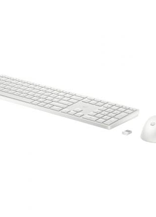 Teclado y Ratón Inalámbricos HP 650/ Blanco - Tiensol