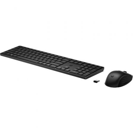 Teclado y Ratón Inalámbricos HP Combo 655/ Negro - Tiensol