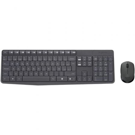 Teclado y Ratón Inalámbricos Logitech MK235 - Tiensol