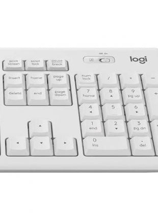 Teclado y Ratón Inalámbricos Logitech Silent Touch MK295/ Blanco - Tiensol