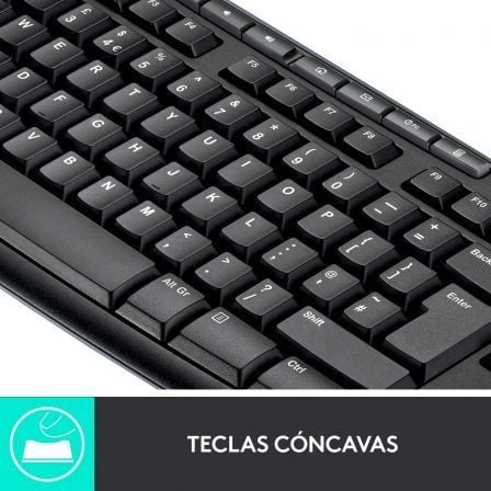 Teclado y Ratón Inalámbricos Logitech Wireless Combo MK270 - Tiensol