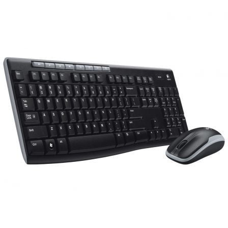 Teclado y Ratón Inalámbricos Logitech Wireless Combo MK270 - Tiensol