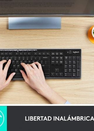 Teclado y Ratón Inalámbricos Logitech Wireless Combo MK270 - Tiensol