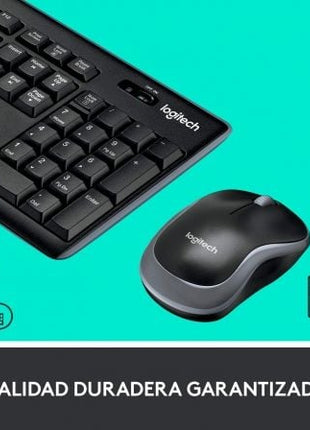 Teclado y Ratón Inalámbricos Logitech Wireless Combo MK270 - Tiensol