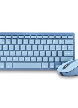 Teclado y Ratón Inalámbricos NGS Fantasy Kit Blue/ Azul - Tiensol