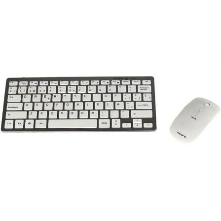 Teclado y Ratón Inalámbricos Tacens Levis Combo V2/ Blanco - Tiensol