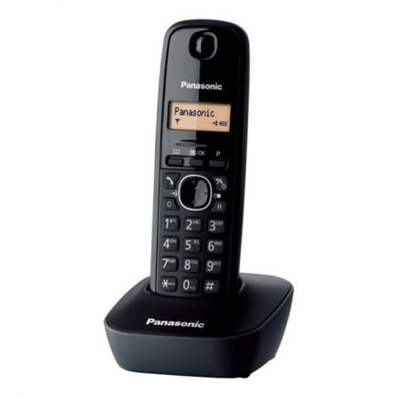 Teléfono Inalámbrico Panasonic KX - TG1611/ Negro - Tiensol