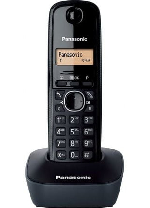 Teléfono Inalámbrico Panasonic KX - TG1611/ Negro - Tiensol