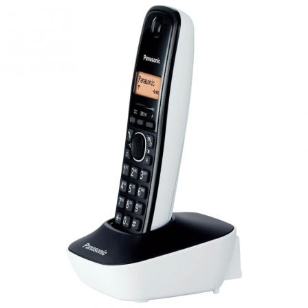 Teléfono Inalámbrico Panasonic KX - TG1611/ Negro y Blanco - Tiensol