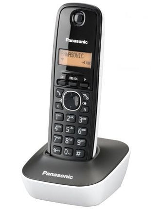 Teléfono Inalámbrico Panasonic KX - TG1611/ Negro y Blanco - Tiensol