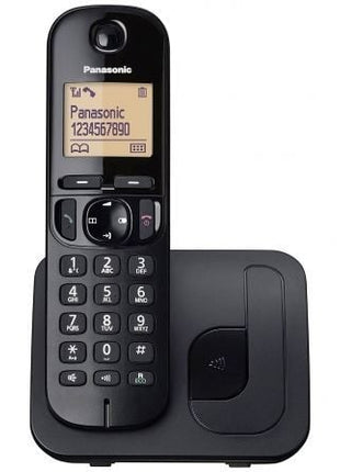 Teléfono Inalámbrico Panasonic KX - TGC210SPB/ Negro - Tiensol