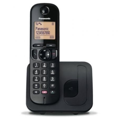 Teléfono Inalámbrico Panasonic KX - TGC250SPB/ Negro - Tiensol