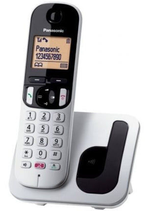 Teléfono Inalámbrico Panasonic KX - TGC250SPS/ Plata - Tiensol