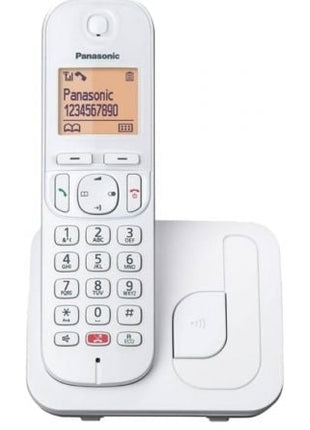 Teléfono Inalámbrico Panasonic KX - TGC250SPW/ Blanco - Tiensol