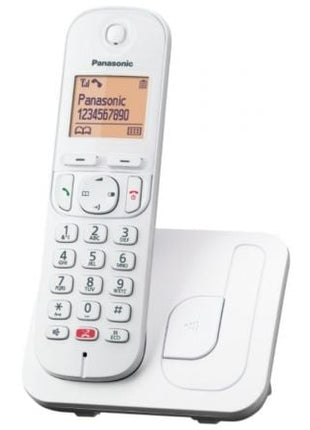 Teléfono Inalámbrico Panasonic KX - TGC250SPW/ Blanco - Tiensol