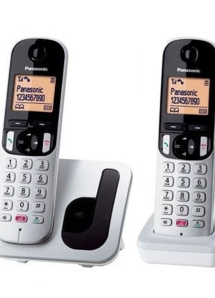 Teléfono Inalámbrico Panasonic KX - TGC252SPS/ Pack DUO/ Plata - Tiensol