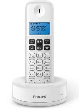 Teléfono Inalámbrico Philips D1611W/34/ Blanco - Tiensol