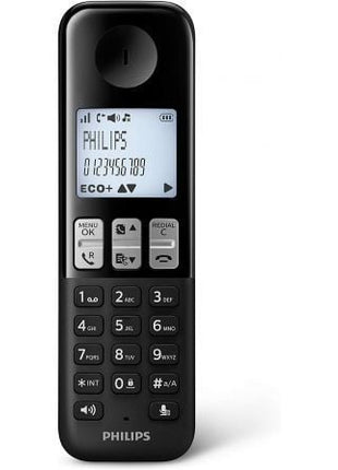 Teléfono Inalámbrico Philips D2501B/01/ Negro - Tiensol