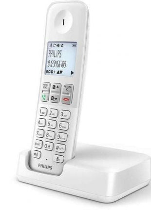 Teléfono Inalámbrico Philips D2501W/34/ Blanco - Tiensol