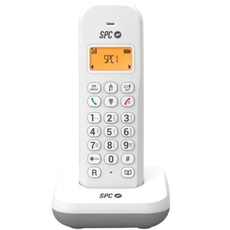 Teléfono Inalámbrico SPC Keops 7334B/ Blanco - Tiensol