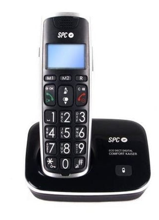 Teléfono Inalámbrico SPC Telecom 7608/ Negro - Tiensol