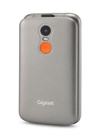 Teléfono Móvil Gigaset GL590 para Personas Mayores/ Plata Titanio - Tiensol