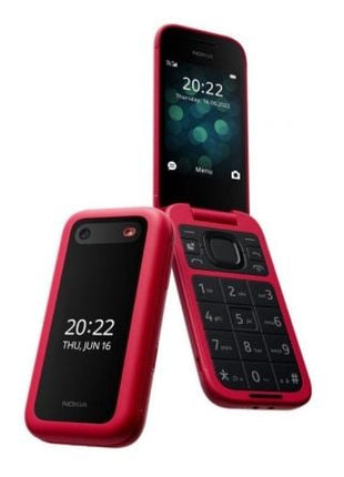 Teléfono Móvil Nokia 2660 Flip/ Rojo - Tiensol