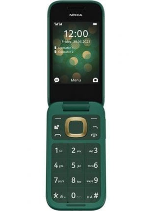 Teléfono Móvil Nokia 2660 Flip/ Verde - Tiensol