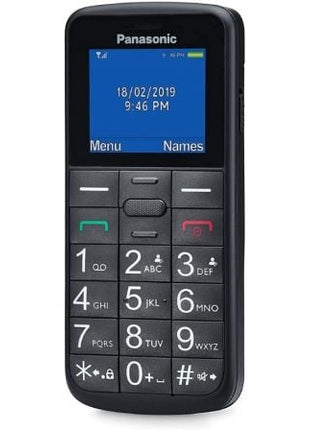 Teléfono Móvil Panasonic KX - TU110EXB para Personas Mayores/ Negro - Tiensol