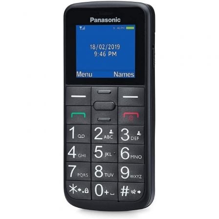 Teléfono Móvil Panasonic KX - TU110EXB para Personas Mayores/ Negro - Tiensol