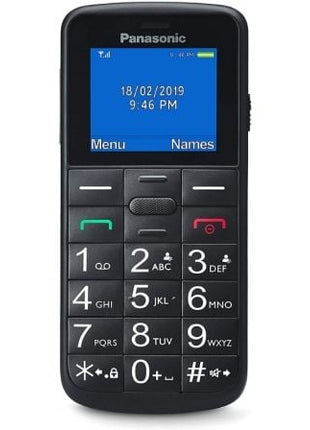 Teléfono Móvil Panasonic KX - TU110EXB para Personas Mayores/ Negro - Tiensol