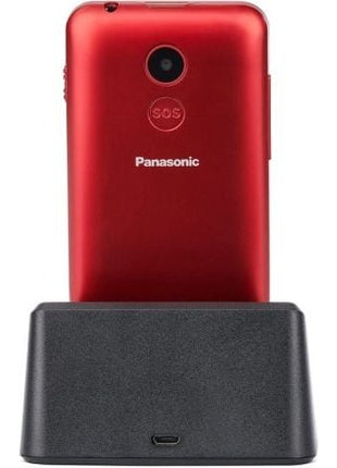 Teléfono Móvil Panasonic KX - TU155EXRN para Personas Mayores/ Rojo - Tiensol