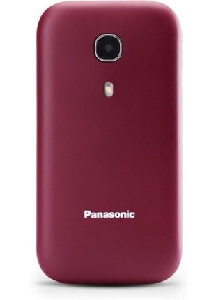 Teléfono Móvil Panasonic KX - TU400EXR para Personas Mayores/ Rojo Granate - Tiensol