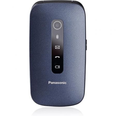 Teléfono Móvil Panasonic KX - TU550 para Personas Mayores/ Azul - Tiensol